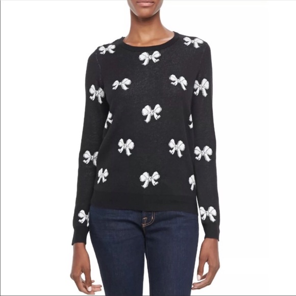 Joie Sweaters - Joie XS Valera Bow Knit Print Sweater